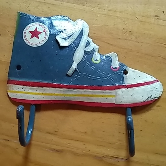 Converse Other - CONVERSE Shoe Metal Shoe Coat Hook